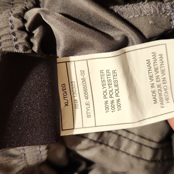 Quicksilver gray extra large elastic waist shorts - Picture 8 of 11